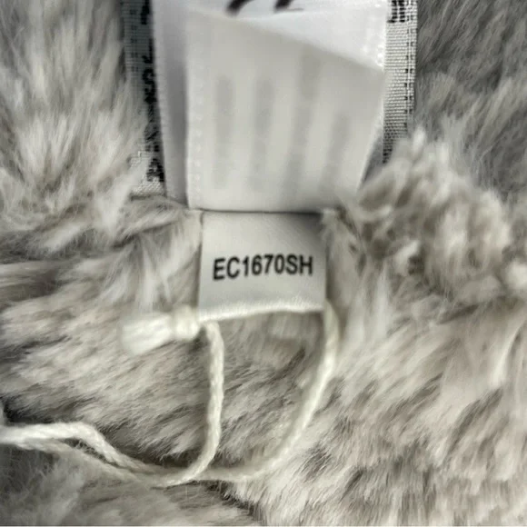 Jellycat London Silver Blossom Bunny Gray Soft Medium 12” HTF Plush - Picture 16 of 16